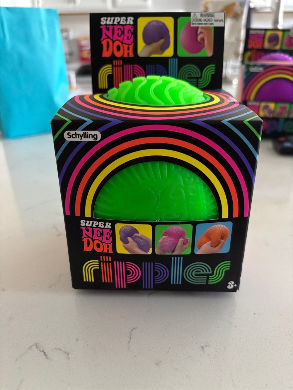 Super NeeDoh Ripples Sensory Toy - Green